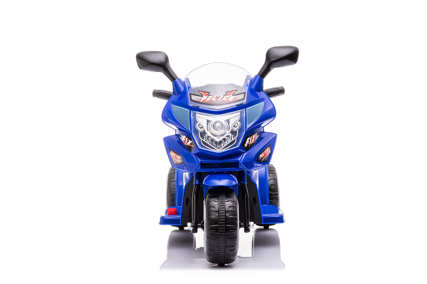 6v Kids 3 Wheel Electric Police Motorbike