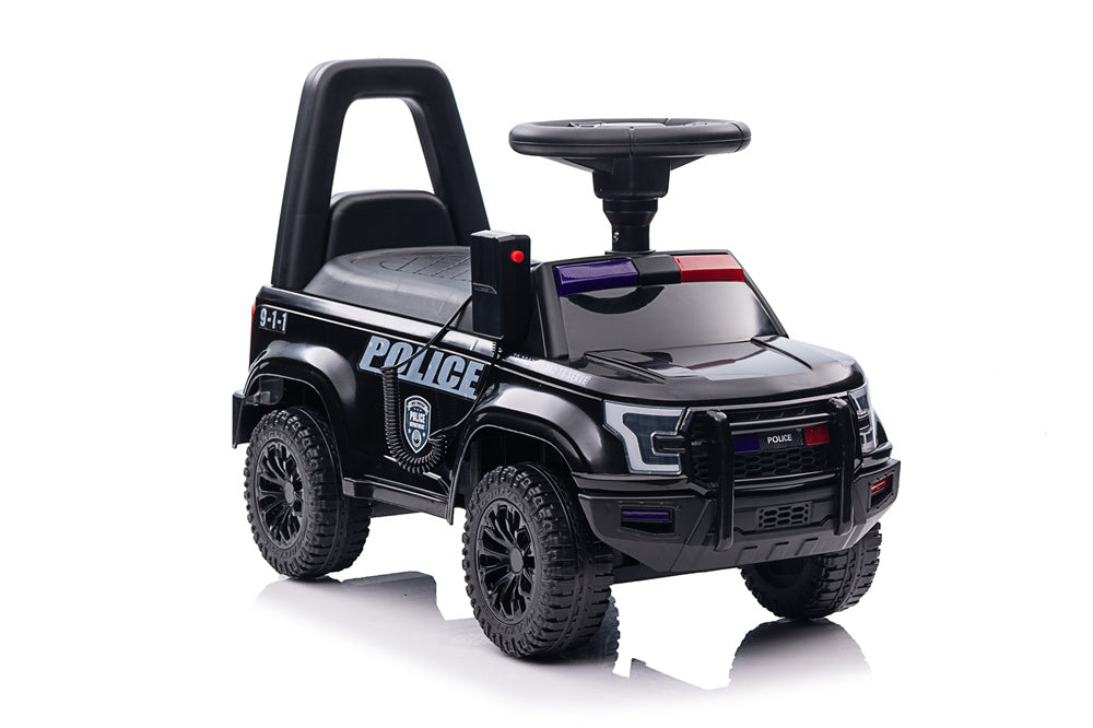6v Police Pursuit Push Car