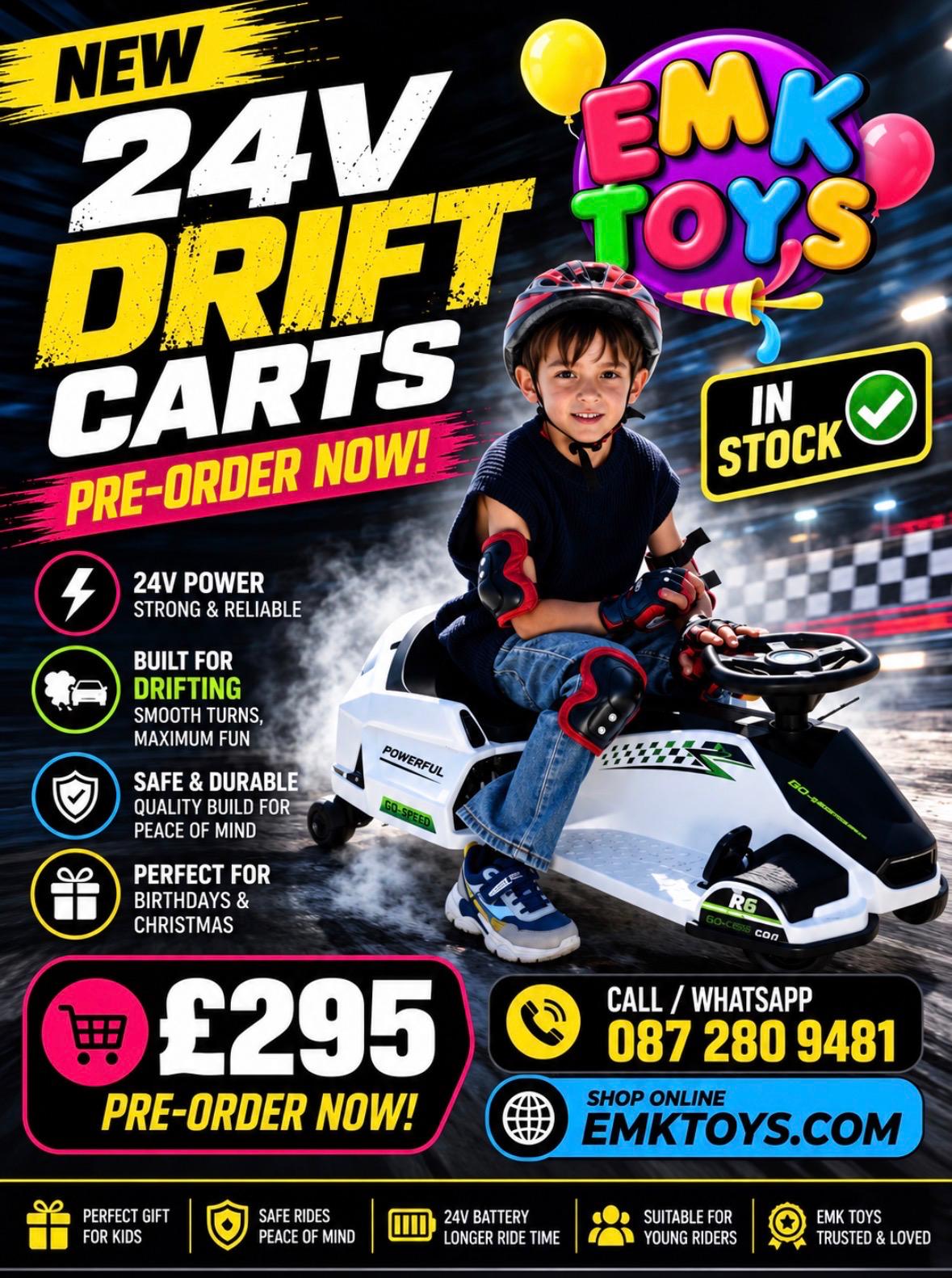 24v Drift Cart - PRE ORDER