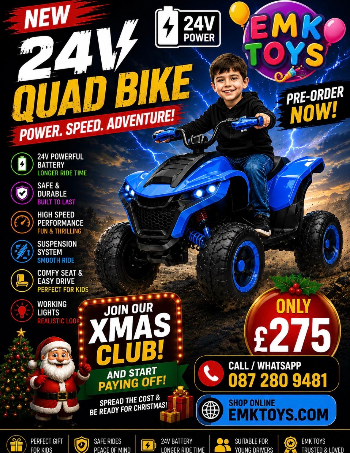 24V Quad Bike - PRE ORDER