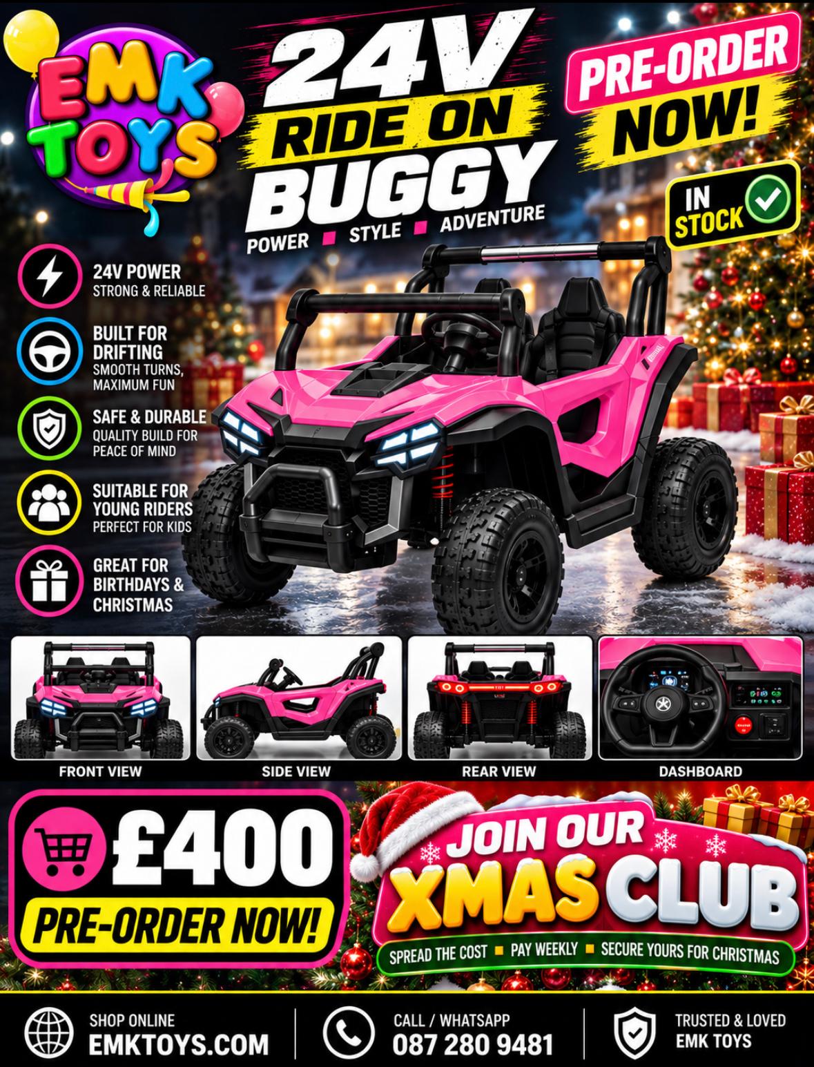 24v Ride on Buggy - PRE ORDER