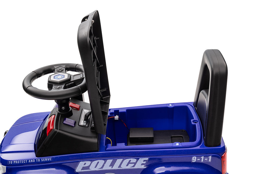6v Police Pursuit Push Car