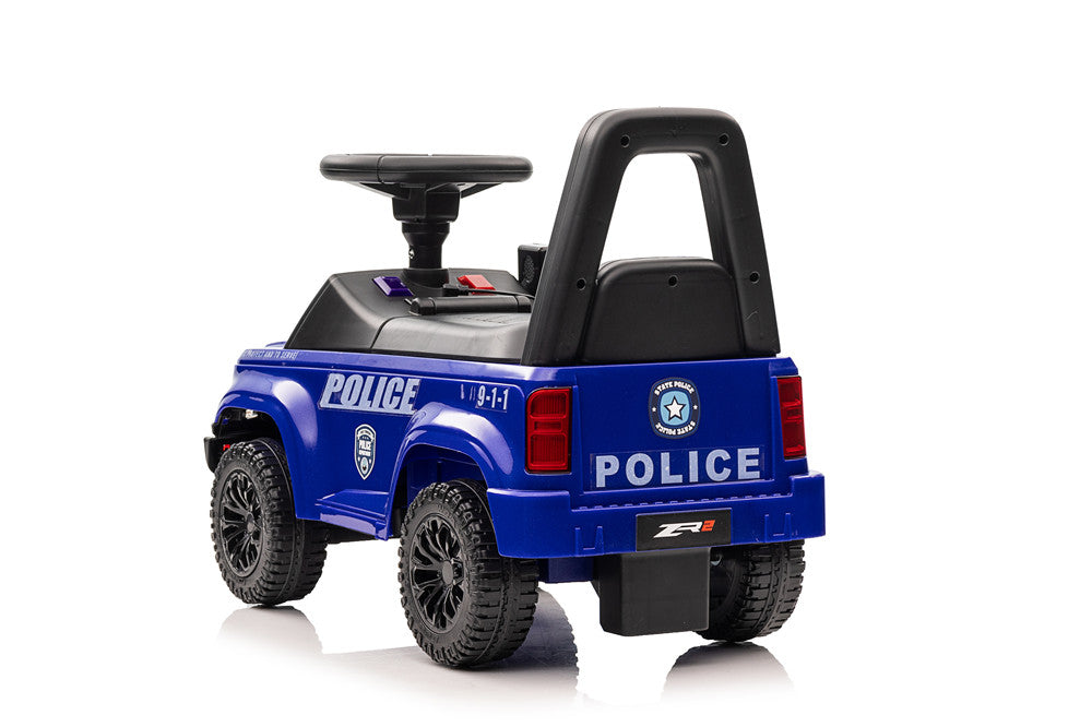 6v Police Pursuit Push Car
