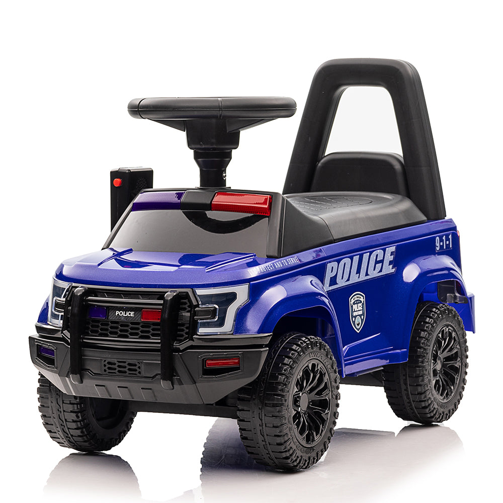 6v Police Pursuit Push Car