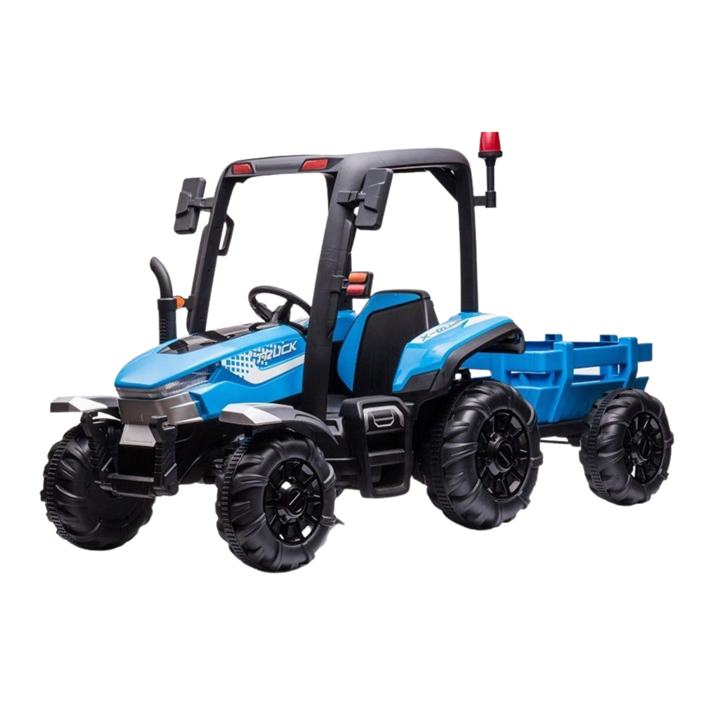 24V - Truck Tractor & Trailer - BLUE