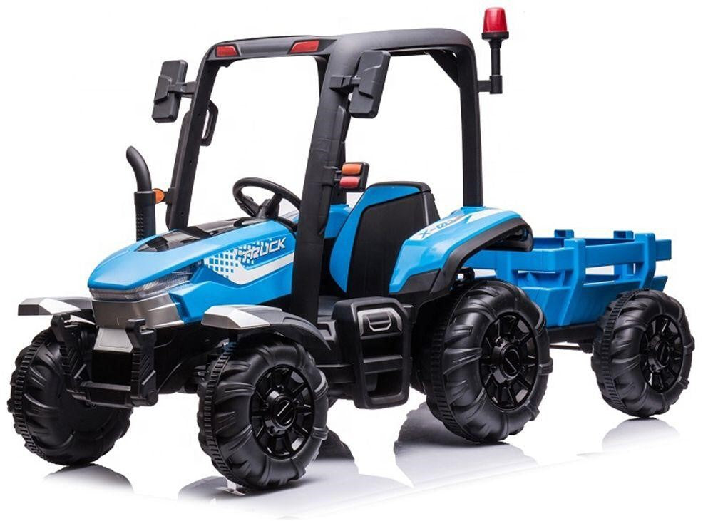 24V - Truck Tractor & Trailer - BLUE
