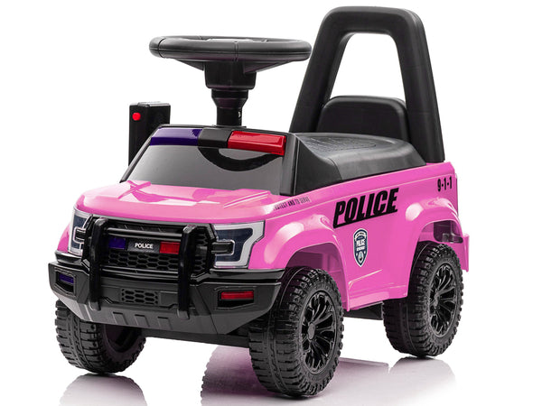 6v Police Pursuit Push Car
