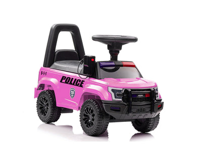 6v Police Pursuit Push Car