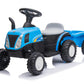 6V New Holland Tractor & Trailer - BLUE